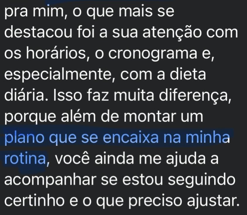 encaixa na rotina